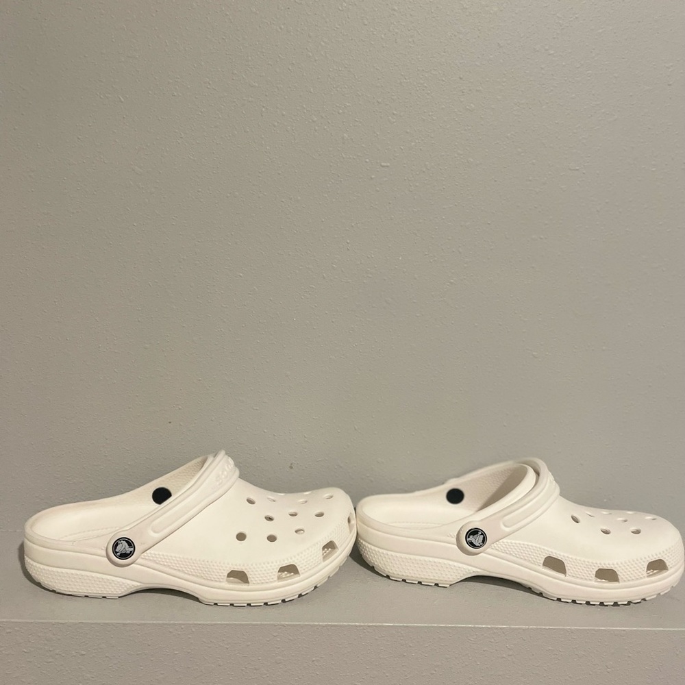 CROCS Kids Cream Clogs